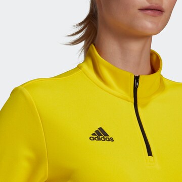 ADIDAS SPORTSWEAR Sportsweatshirt 'Entrada 22' in Gelb