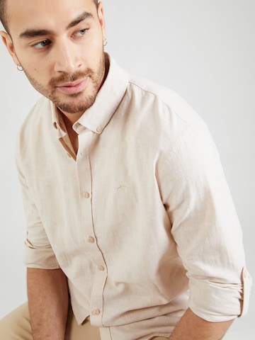 Regular fit Camicia 'Vento' di INDICODE JEANS in beige