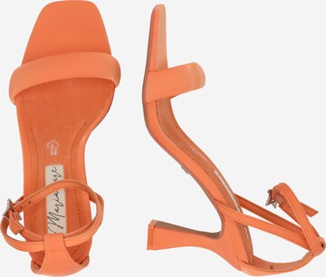 MARIAMARE Páskové sandály 'NUIN' – oranžová