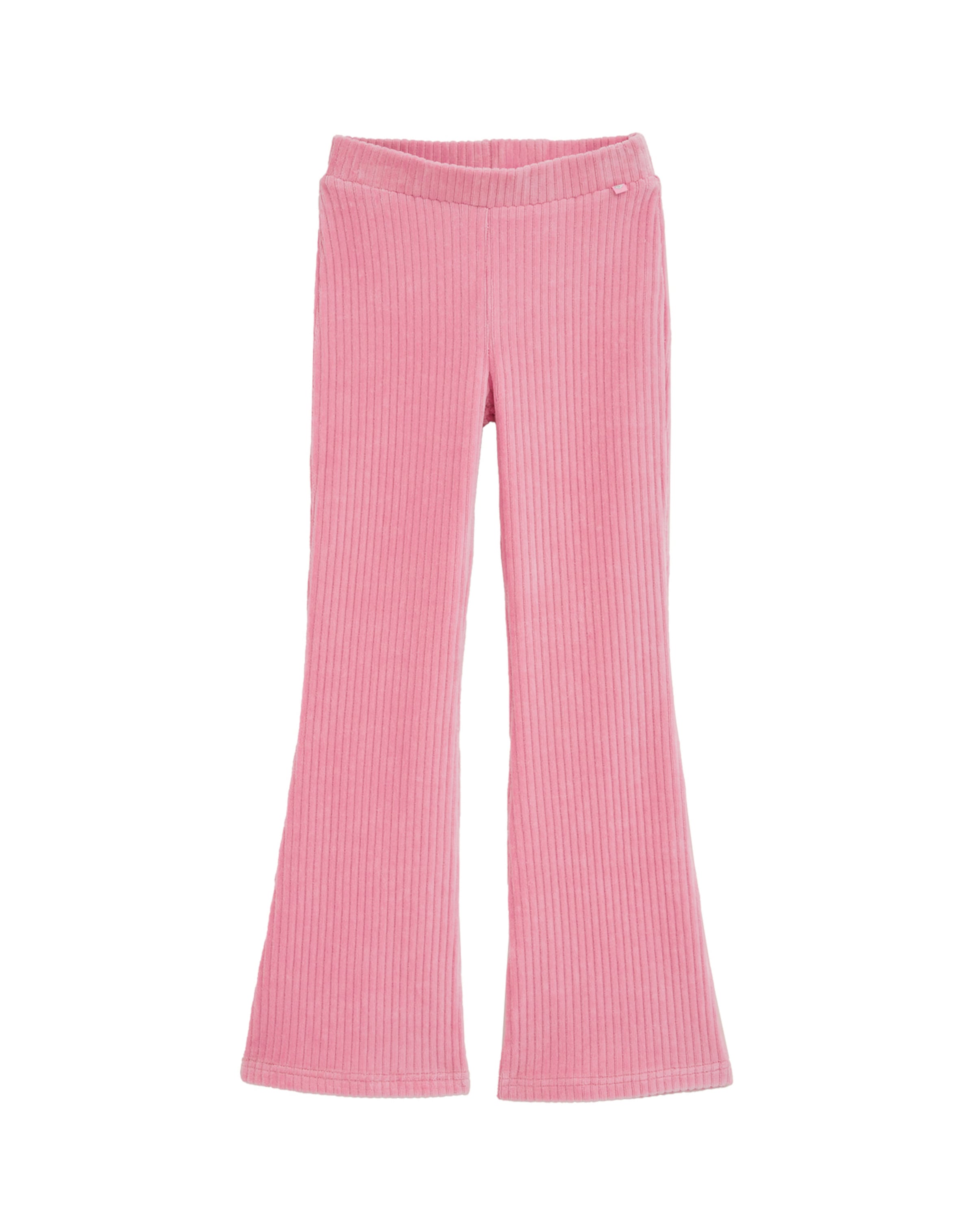WE Fashion Slimfit Leggings in Roze: voorkant