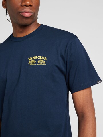VANS Тениска 'SHORE CLUB' в синьо