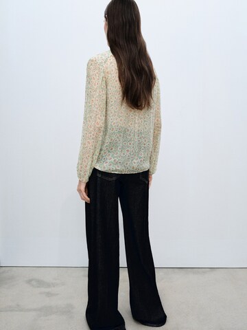 MANGO Blouse 'BELLE' in Green