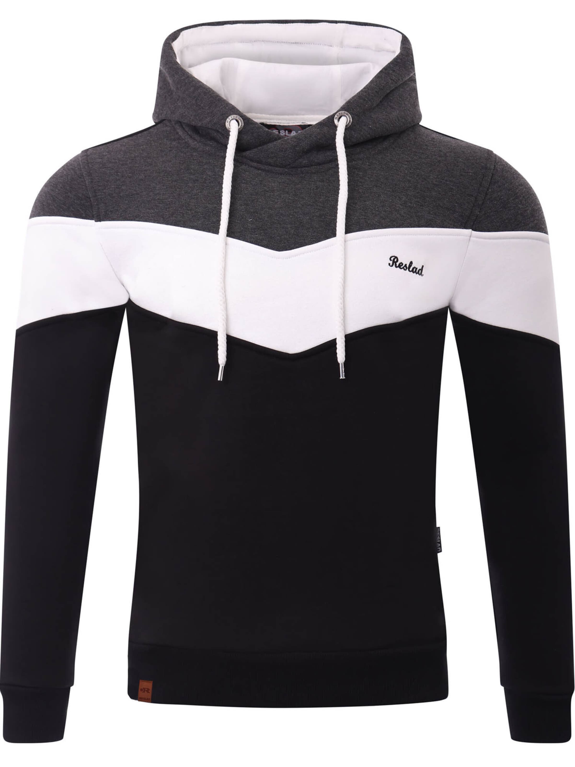 Reslad Sweatshirt 'RS1008' in Black: front