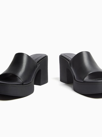 Mule Bershka en noir