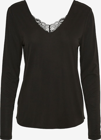 T-shirt 'Filli' VERO MODA en noir : devant