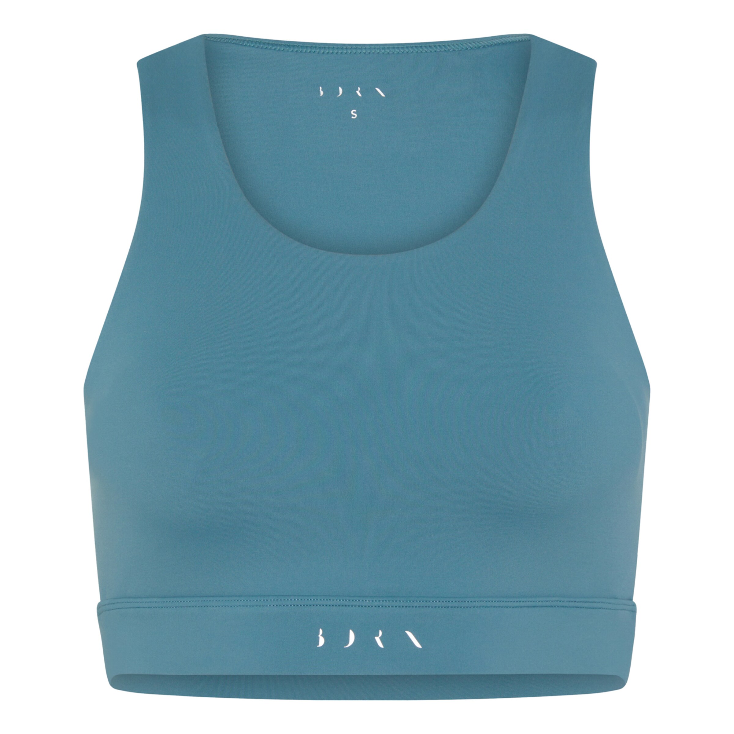 Born Living Yoga Bralette Sports top 'Nara' in Blue: front