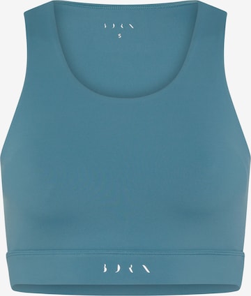 Born Living Yoga Sporttop 'Nara' in Blauw: voorkant