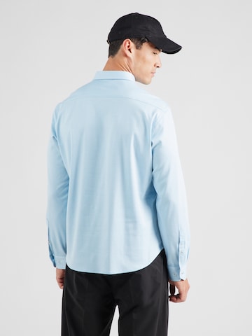 Slim fit Cămașă 'B_Motion L' de la BOSS pe albastru