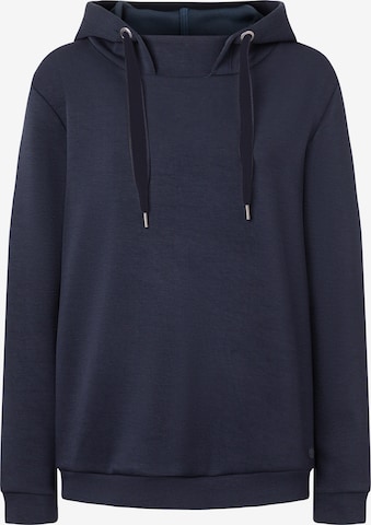 Sweat-shirt TIMEZONE en bleu : devant