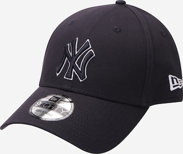NEW ERA Pet 'OUTLINE 9FORTY NEYYAN' in Blauw: voorkant