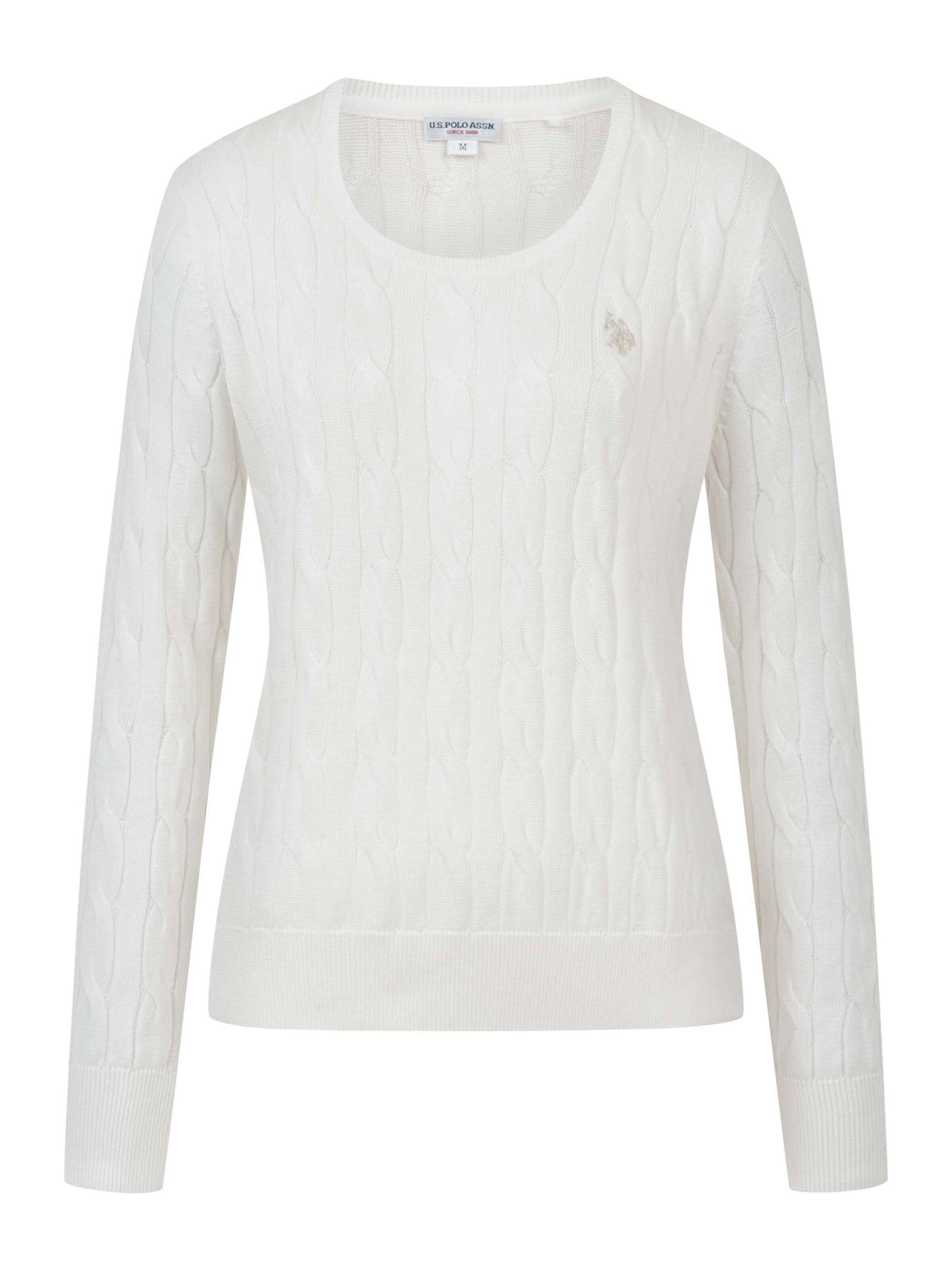 U.S. POLO ASSN. Sweater in White: front