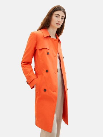 TOM TAILOR Between-Seasons Coat in Red