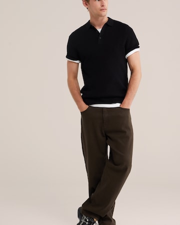 WE Fashion Pullover in Schwarz