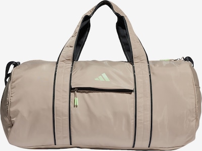 ADIDAS PERFORMANCE Sports Bag in Beige / Light green / Black, Item view