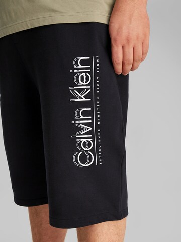 Regular Pantaloni de la Calvin Klein Big & Tall pe negru