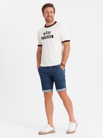 Ombre Regular Jeans in Blauw
