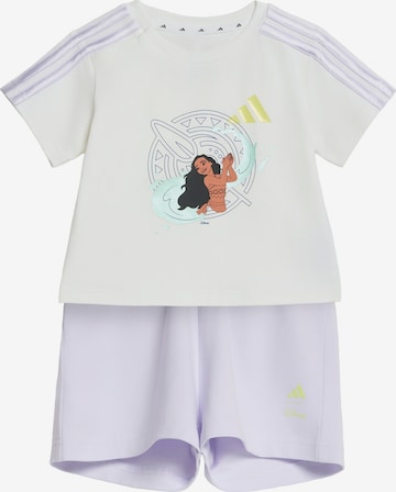 ADIDAS SPORTSWEAR - Fato de treino 'Adidas x Disney' em branco: frente