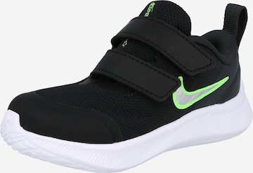 NIKE Athletic Shoes 'Star Runner' in Black: front