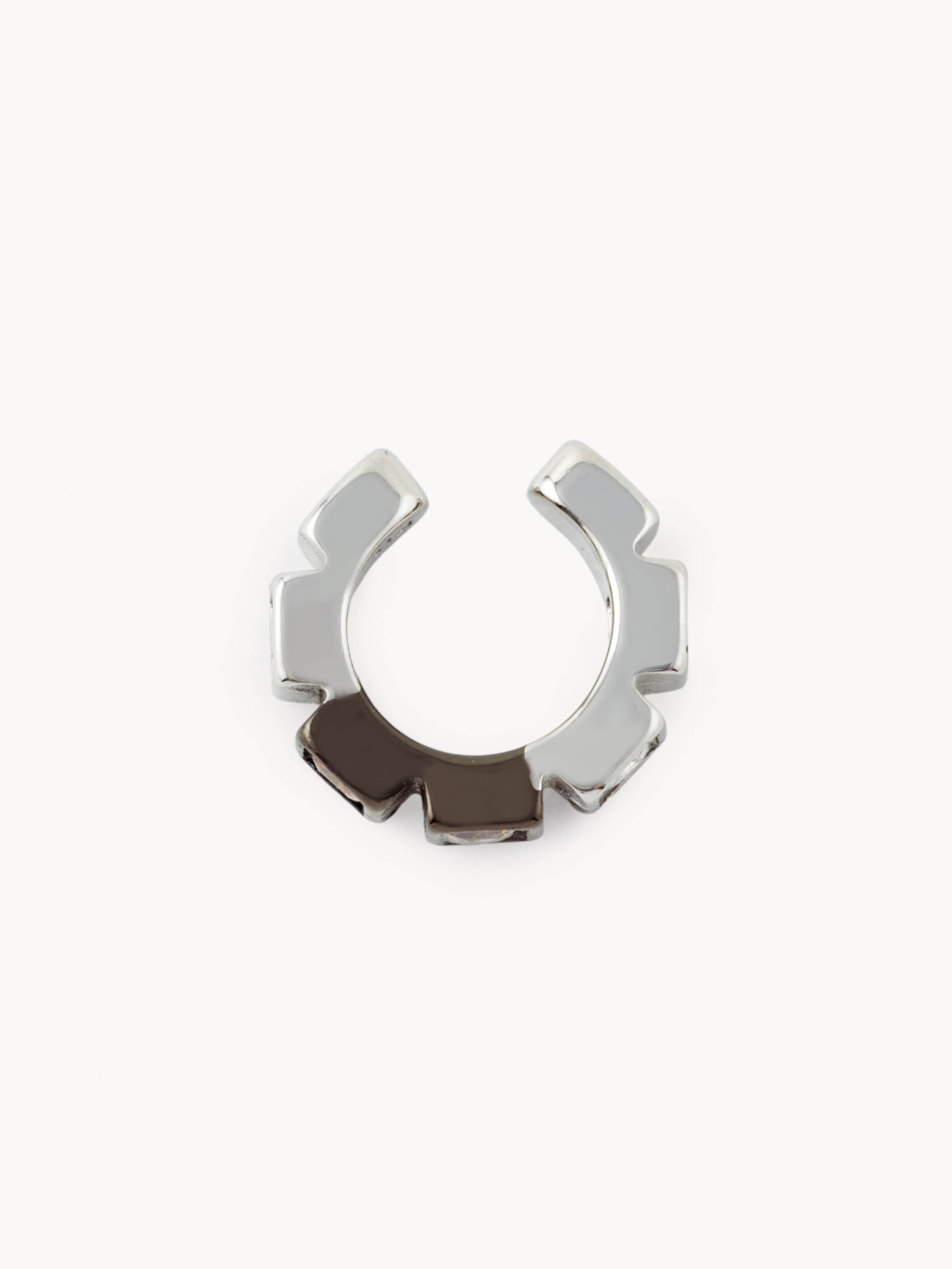 YParis Earrings 'Ear cuff Lex BS' in Silver