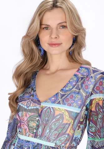 usha FESTIVAL - Vestido em azul