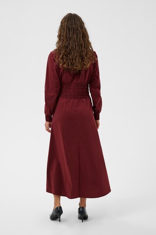 CULTURE - Vestido 'Ajda Antoinett' em castanho