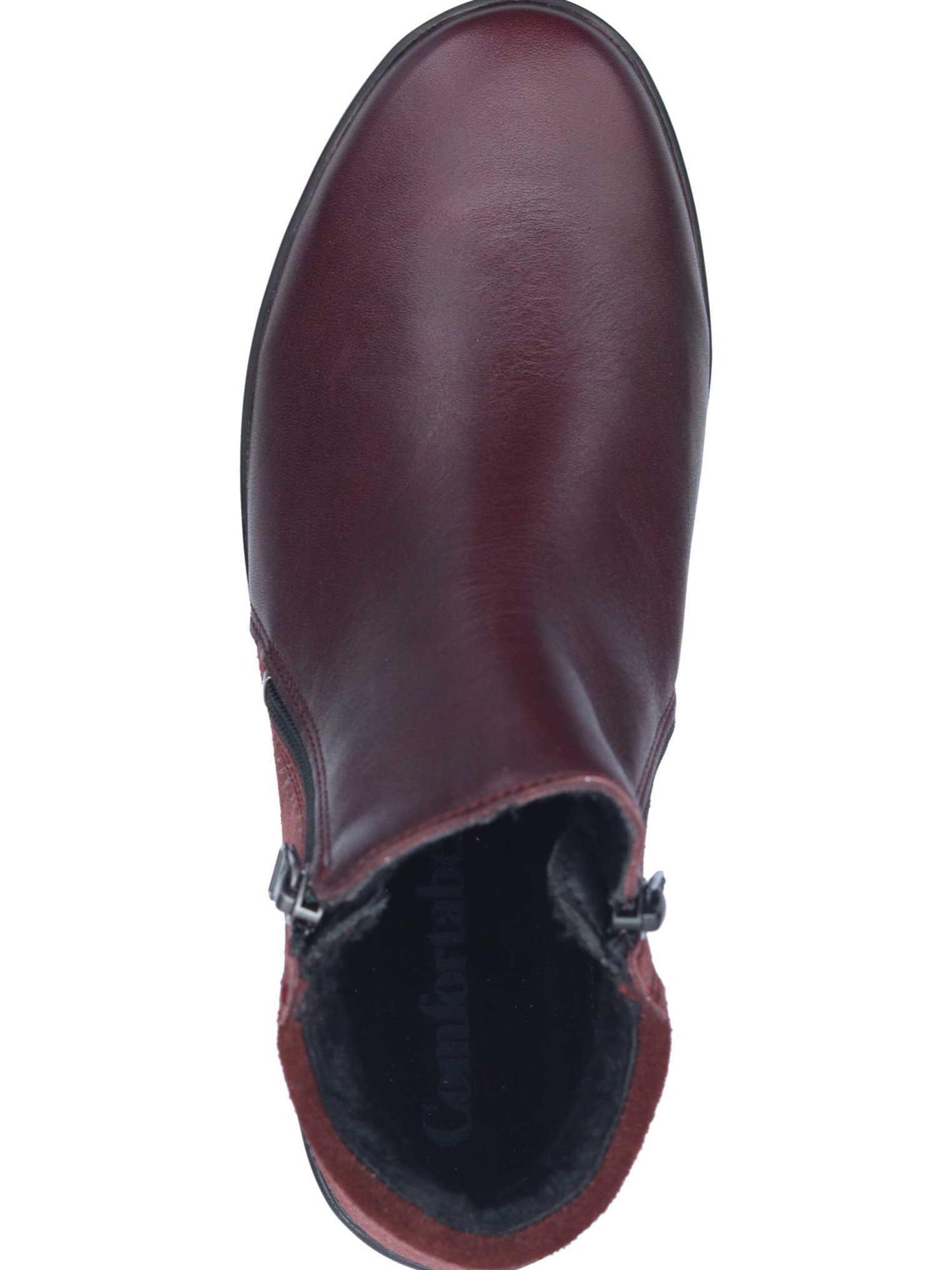 Comfortabel Ankle Boots in Red