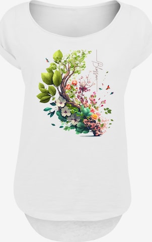 T-shirt F4NT4STIC en blanc : devant