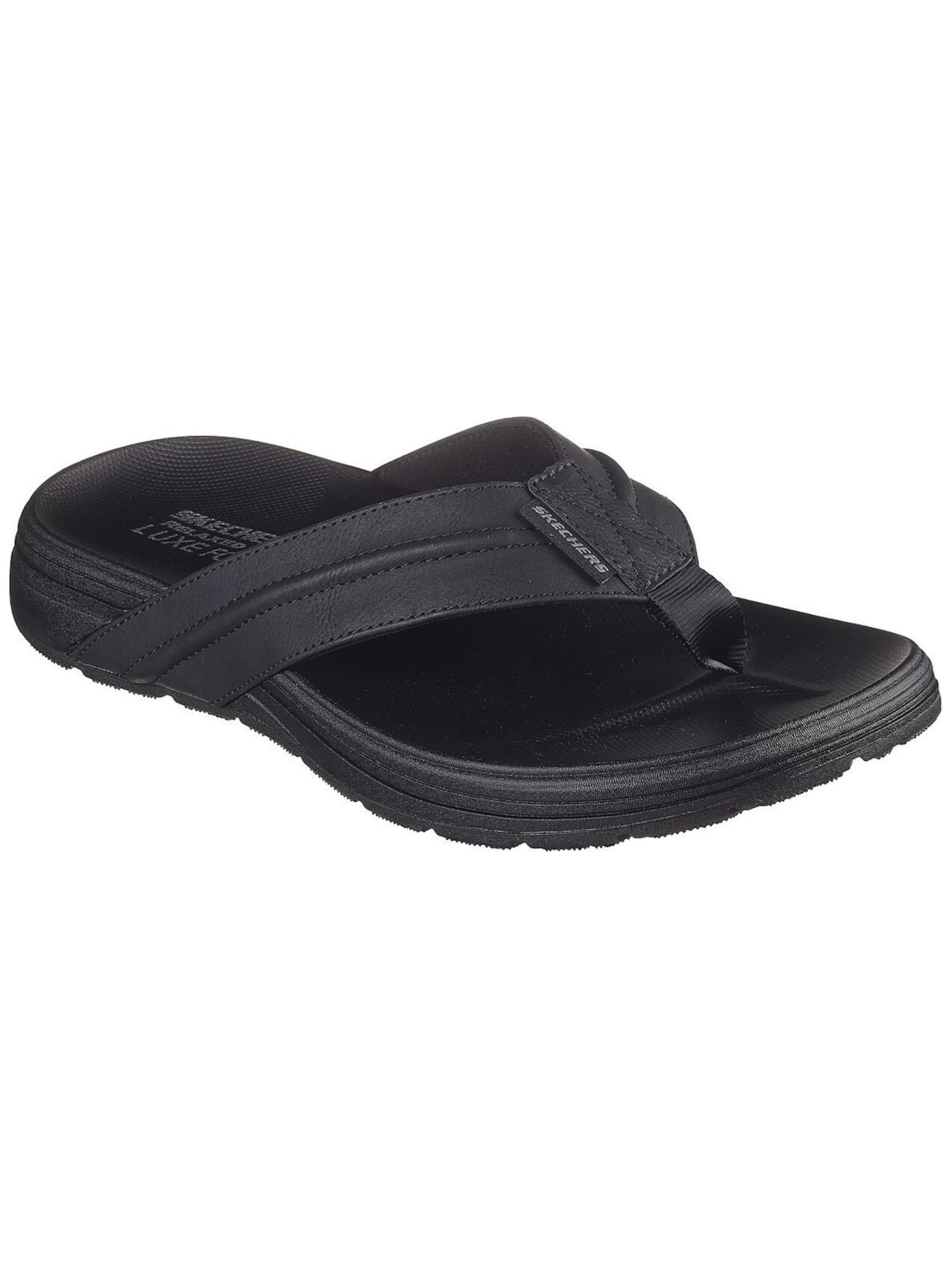 SKECHERS - Sandalias de dedo 'Patino - Marlee' en negro: frente