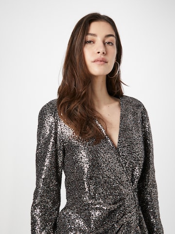 Robe de cocktail SCOTCH & SODA en argent