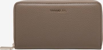 Portamonete 'COCCINELLE Metallic S26 4' di Coccinelle in grigio: frontale