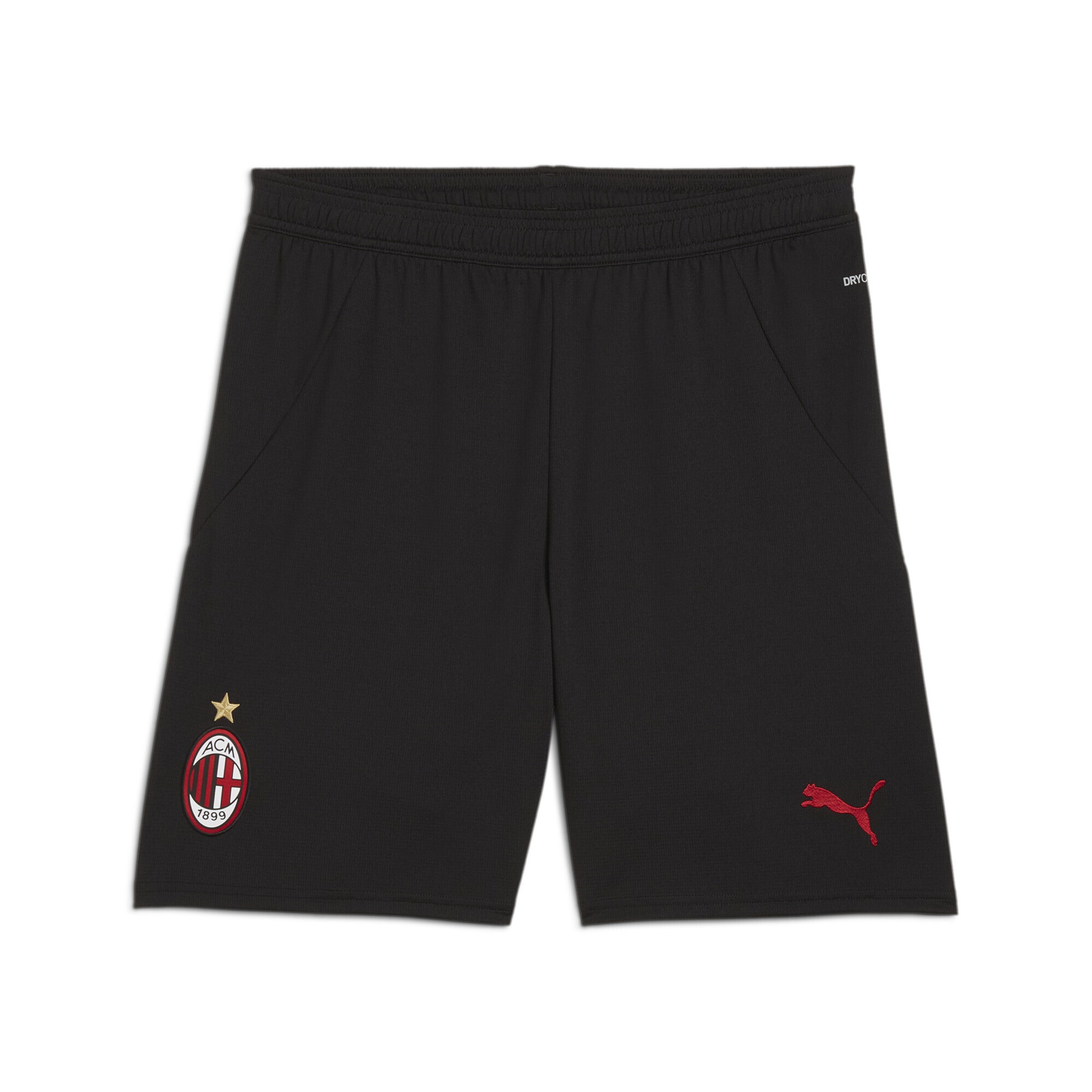PUMA Regular Sports trousers 'AC Milan 24/25' in Black: front