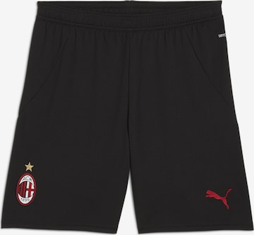 PUMA Sports trousers 'AC Milan 24/25' in Black: front