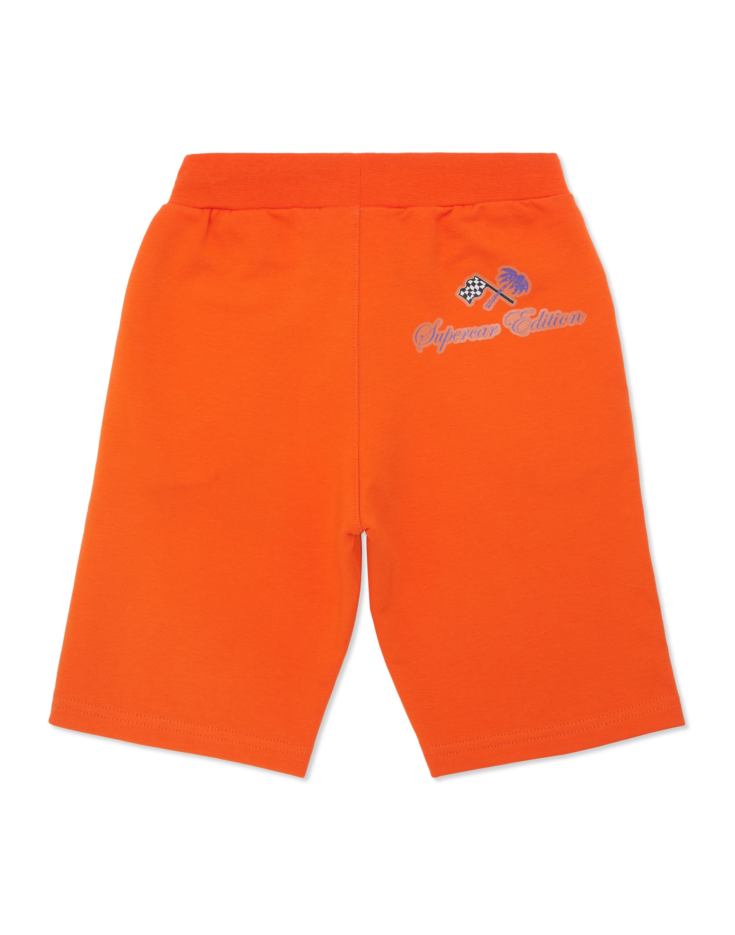 Philipp Plein Baggy Shorts 'Racing' in Orange