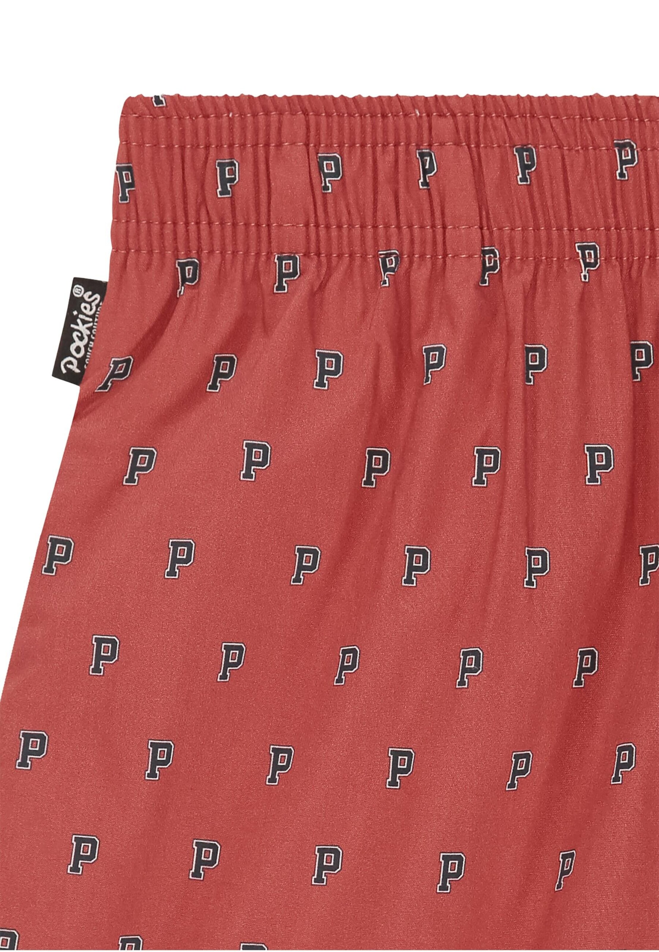 Pockies Boxershorts in Rood