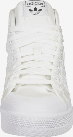 ADIDAS ORIGINALS Hög sneaker 'Nizza' i vit