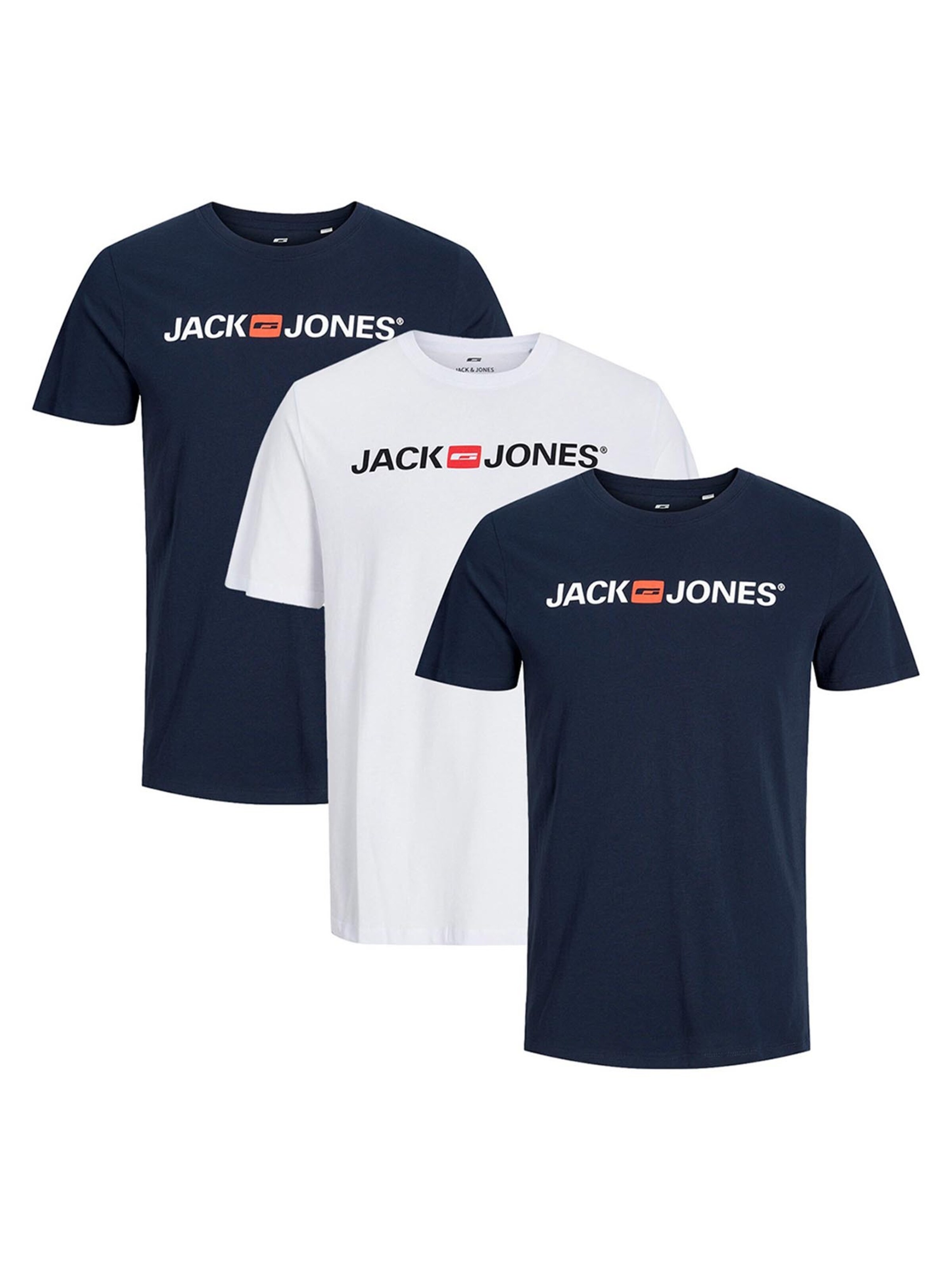JACK & JONES Shirt 'Basic' in Blue: front