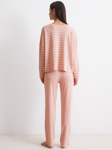 Marc O'Polo Pyjama ' Mix & Match Cotton ' in Roze