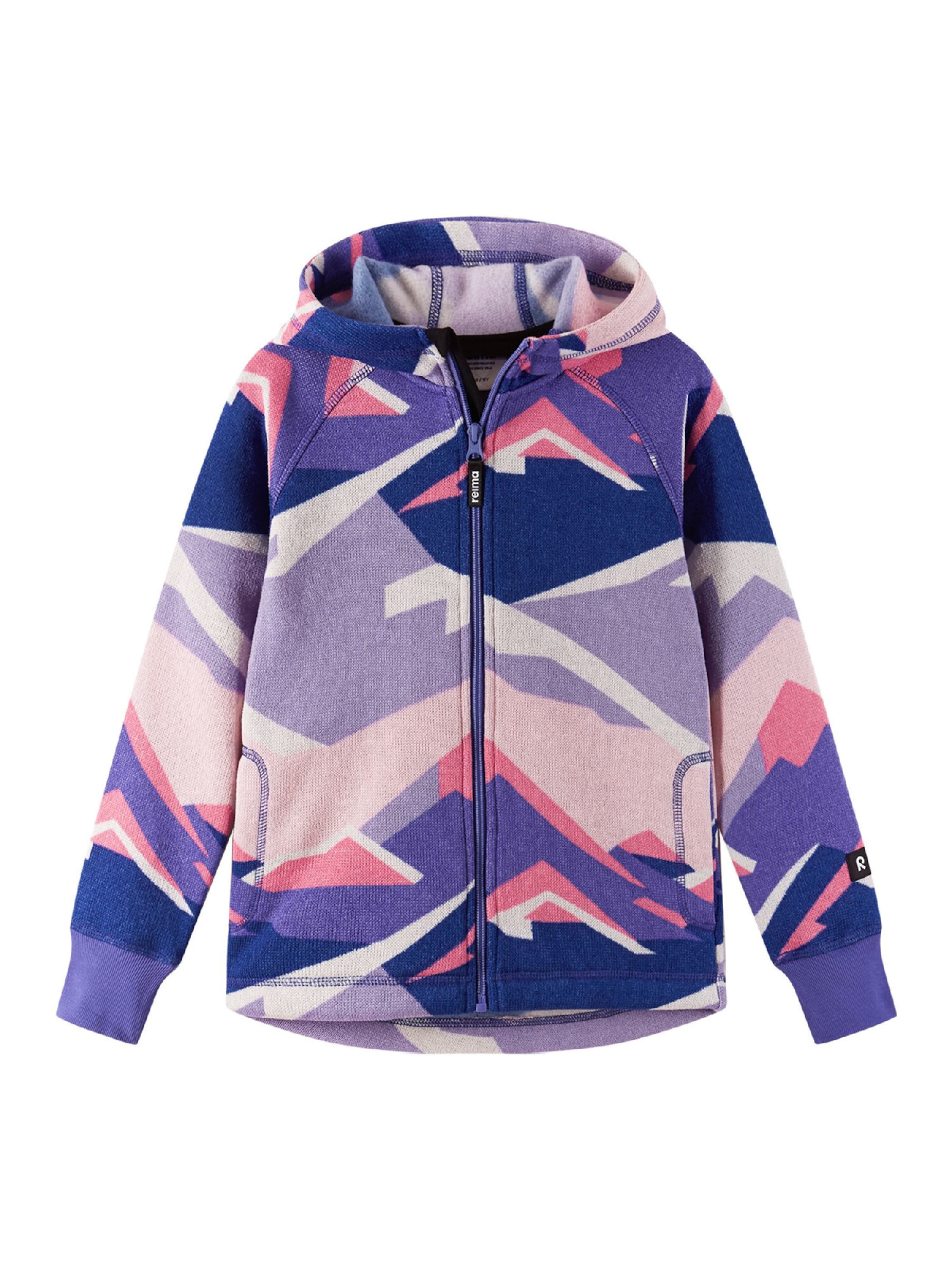 Reima Fleecejacke ' Northern ' in Lila: Vorderseite