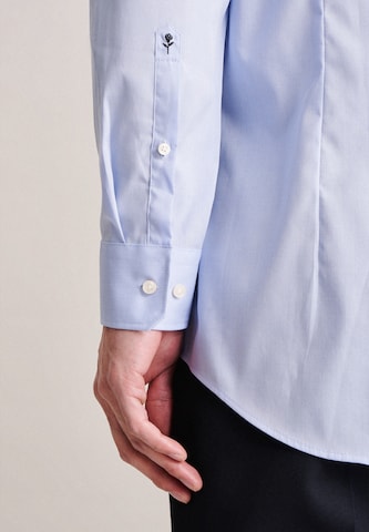 SEIDENSTICKER Slim fit Business Shirt in Blue