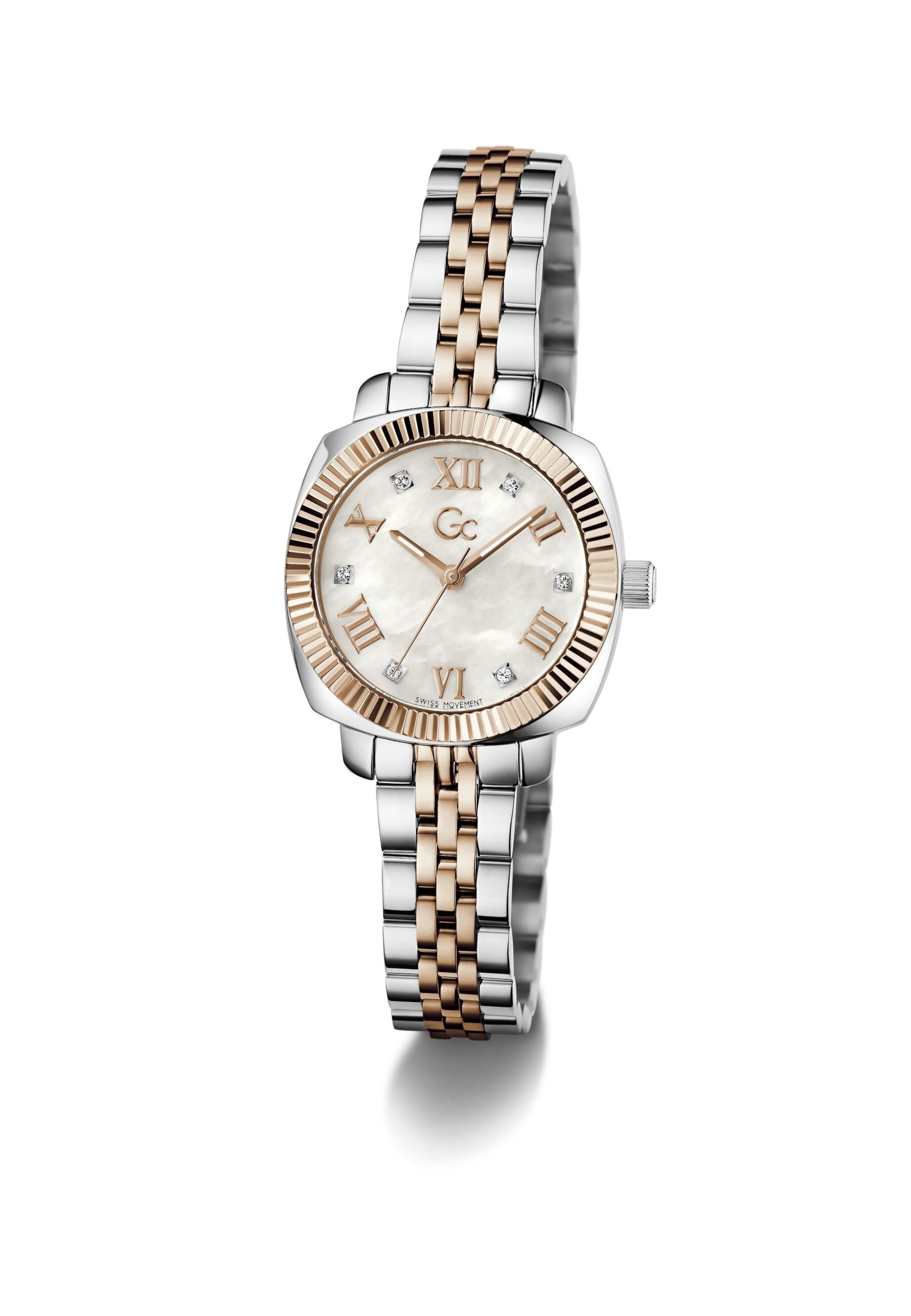 Orologio analogico di Gc in oro