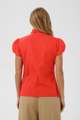 Chemisier SAINT TROPEZ en rouge