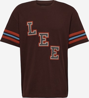 Lee Shirt in Braun: predná strana