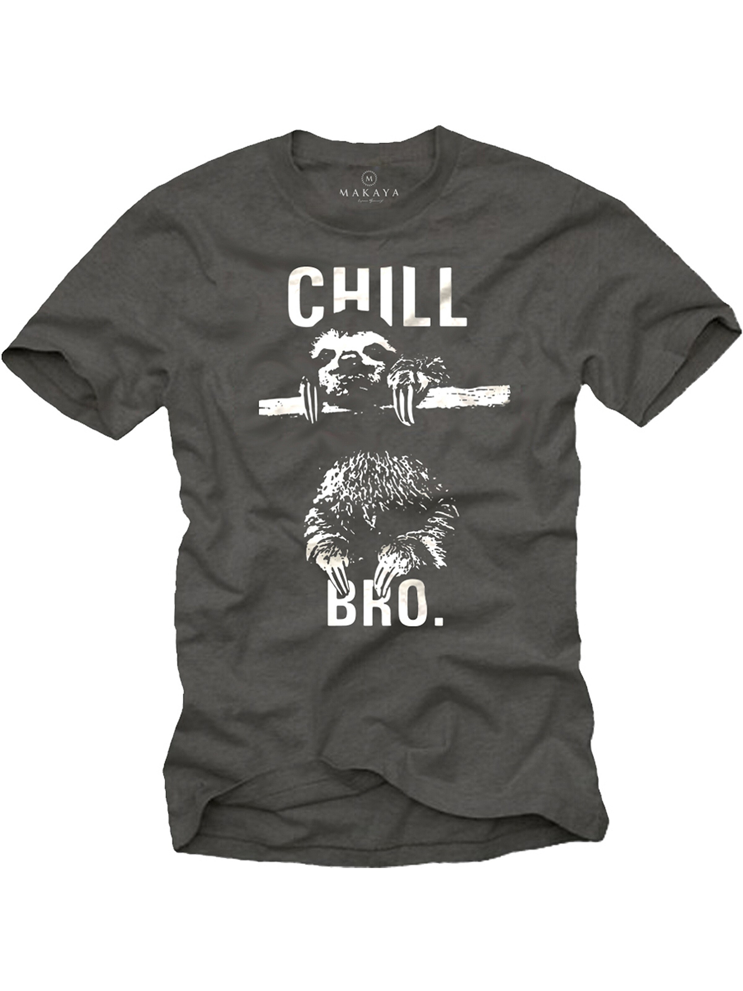 MAKAYA Shirt in Grey: front