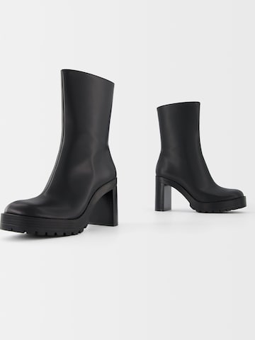 Bottines Bershka en noir