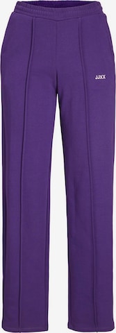 JJXX Regular Pleated Pants 'Camilla' in Purple: front