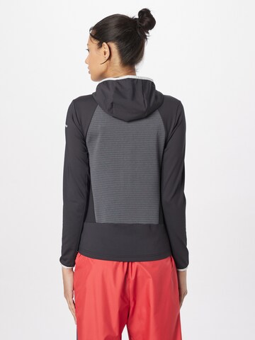 ICEPEAK Athletic Zip-Up Hoodie 'BASILE' in Grey