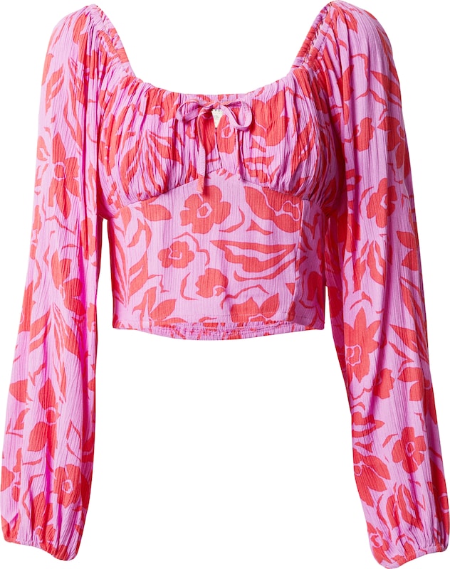 BILLABONG Bluse 'ON YOUR MIND' in Orchidee