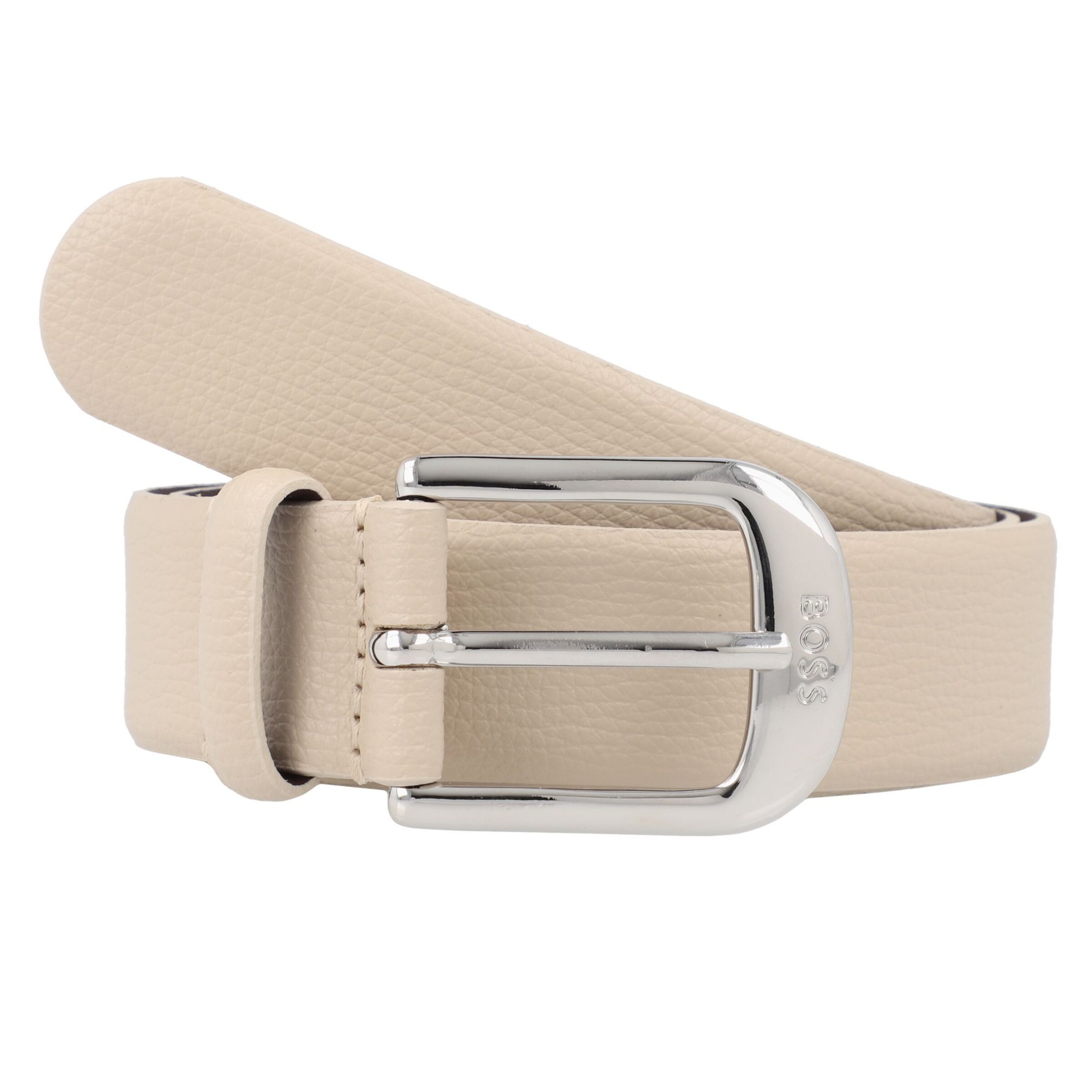 Ceinture 'Anna' BOSS en beige : devant