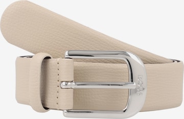 BOSS Belt 'Anna' in Beige: front