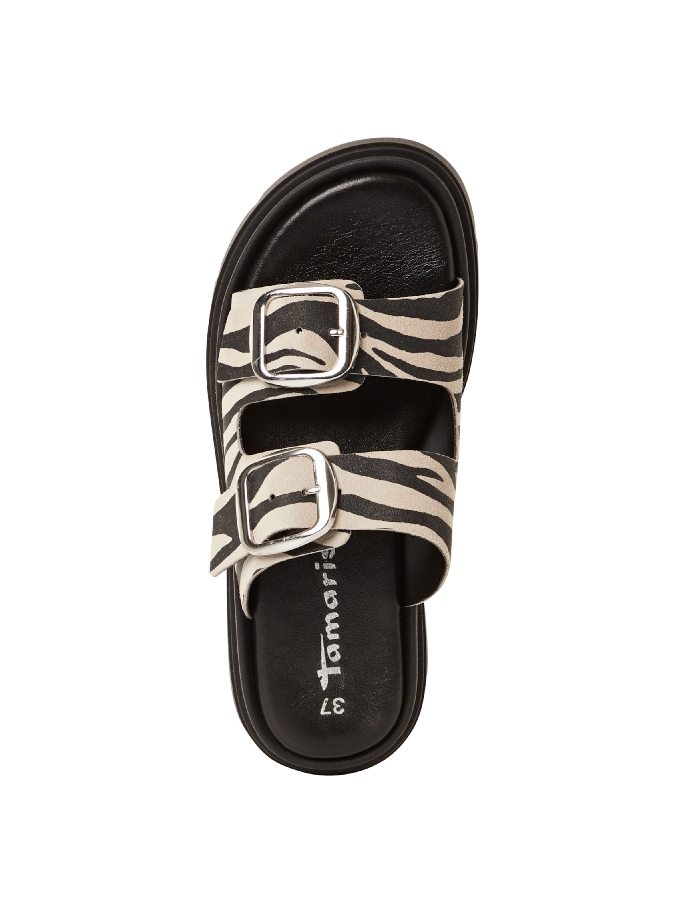 Tamaris Pantolette in Schwarz
